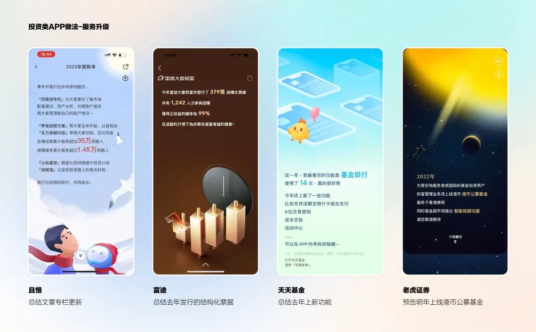 APP用户年度报告设计，如何俘获投资者的心