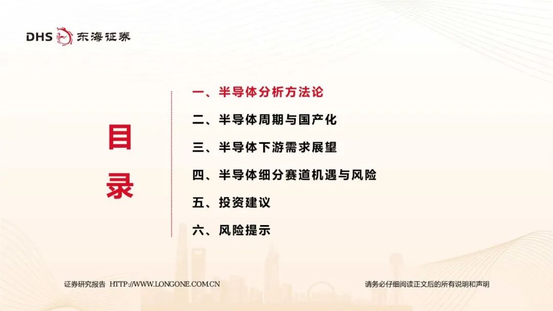 2024半导体行业研究框架：年底有望弱复苏