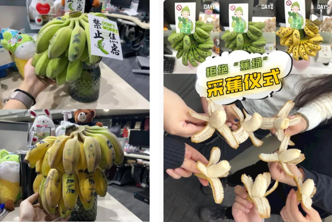 一串普通香蕉,为何爆红网络?
