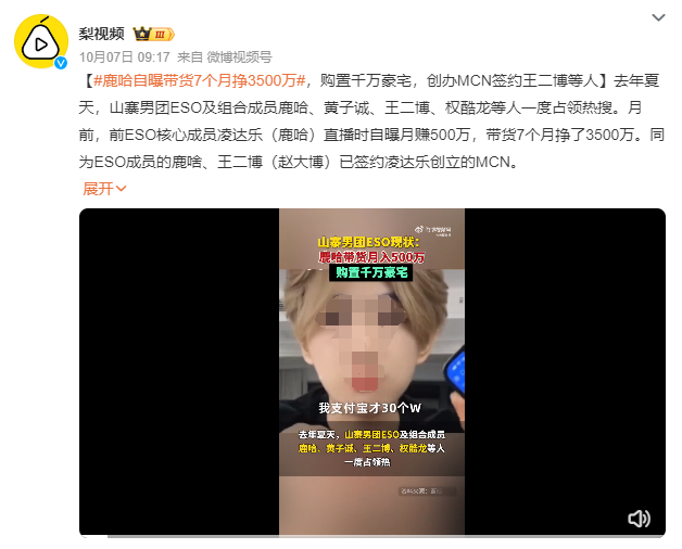 月入500万的山寨鹿晗,刺痛了谁?
