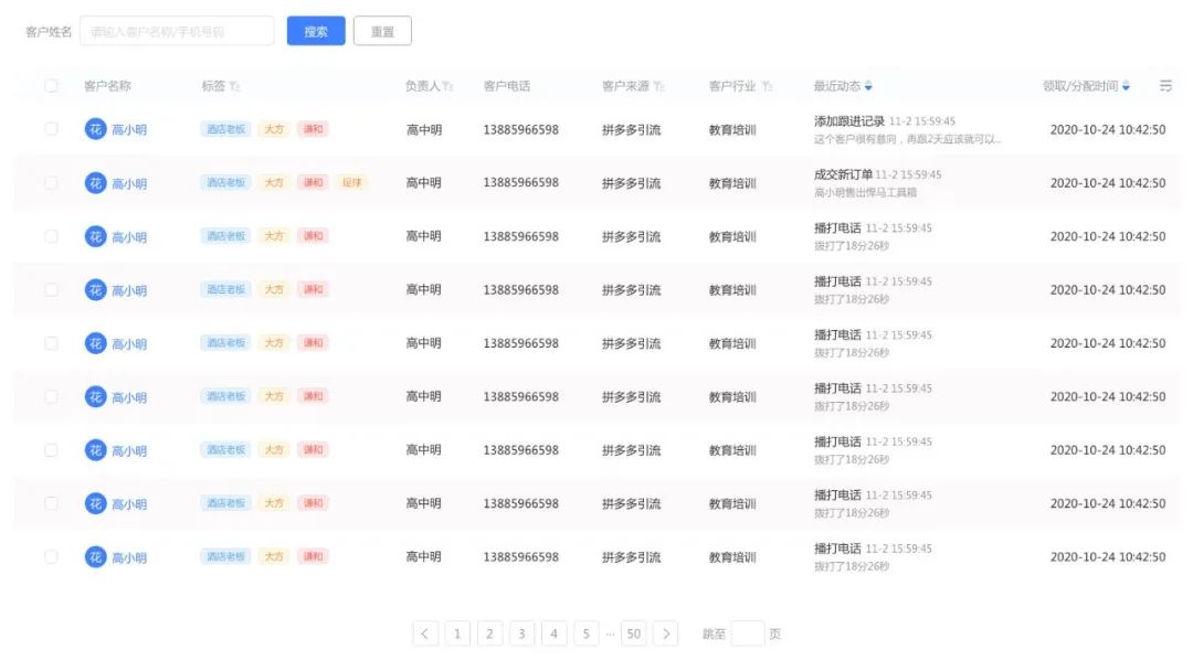 B端表格如何设计?先掌握这7条实用方法