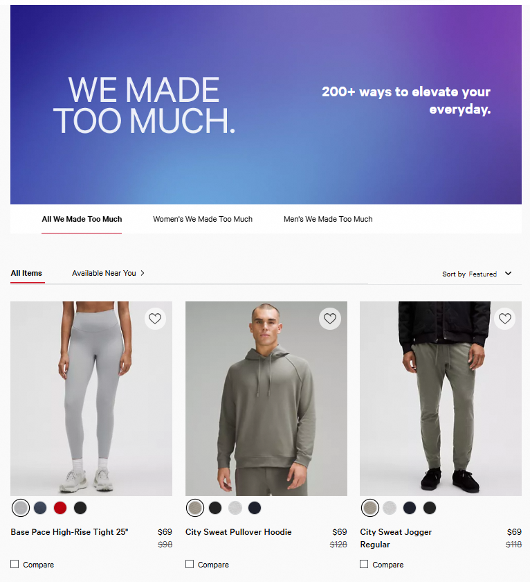中产三件套的lululemon,在中国走向下沉市场