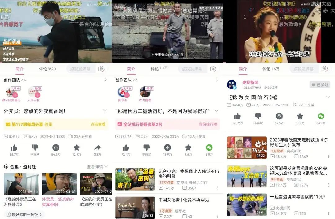 B站2022内容观察：现象级爆款&ldquo;二舅&rdquo;的作者外，还有150位UP主一年涨粉百万
