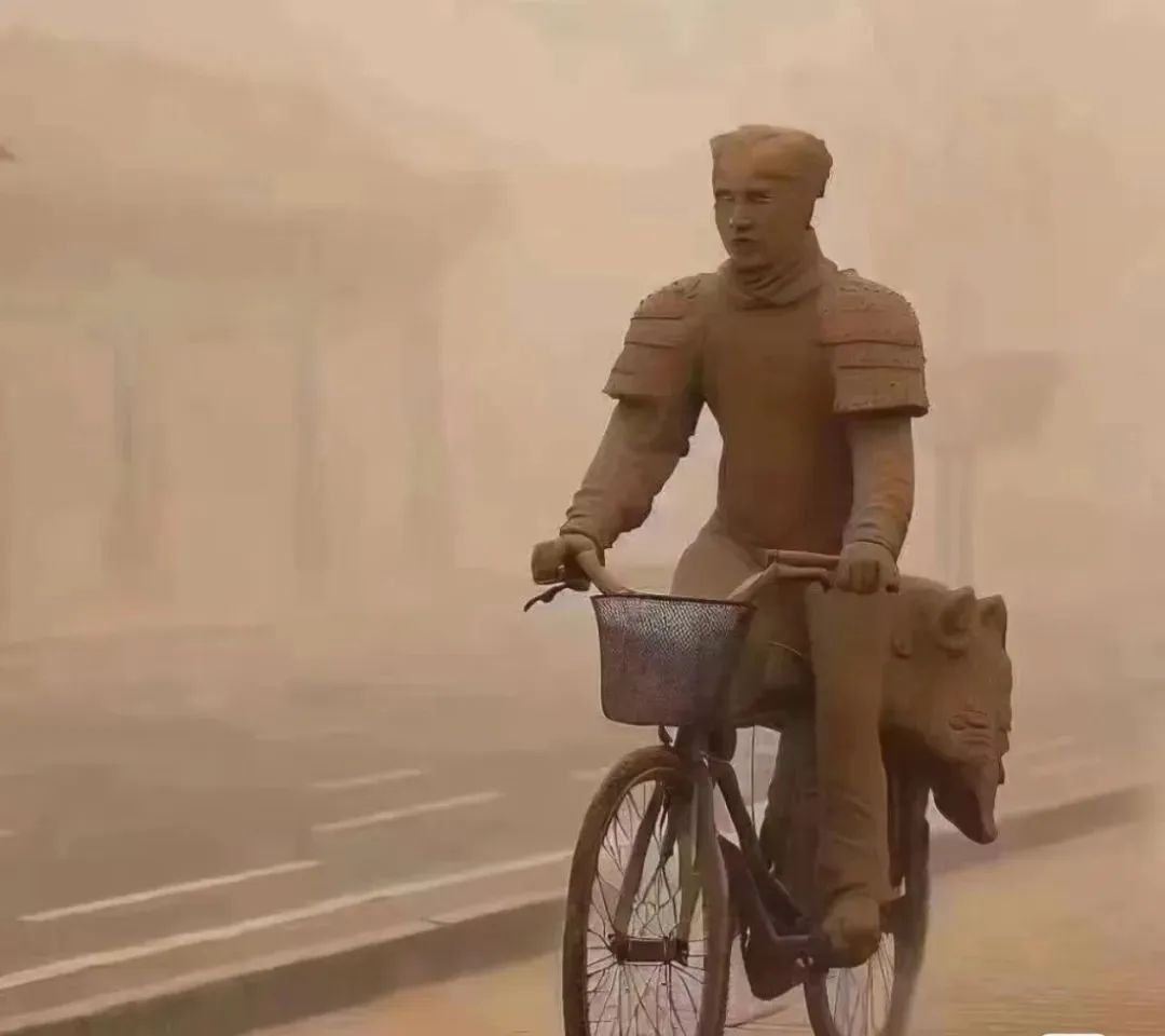 沙尘暴段子出圈，戴森笑吐了