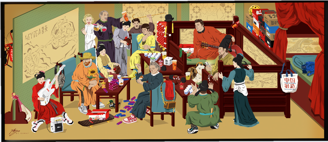 喜茶童趣演绎《阿甘正传》等经典名场面,有内味儿了!