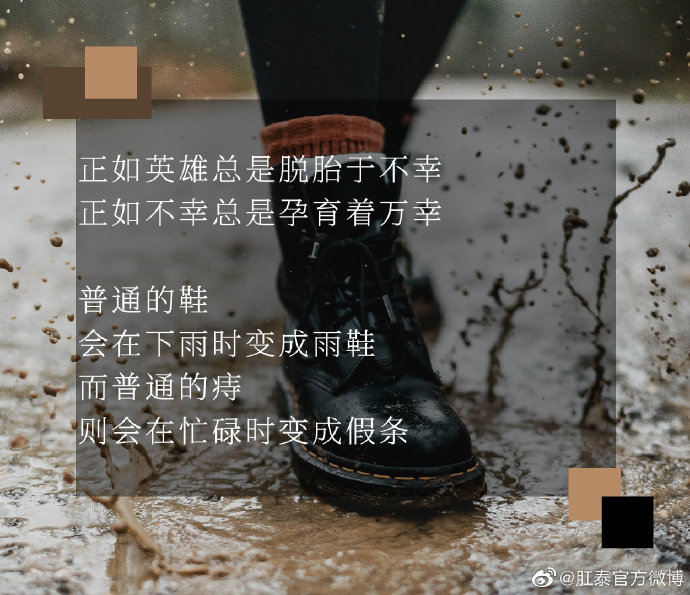 肛泰的神文案，哈哈哈哈神金啊！