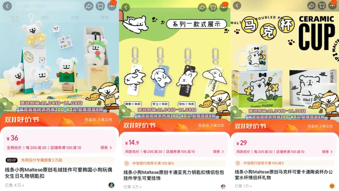 周边卖爆,韩国轻IP线条小狗、loopy们何以频频走红,玩转国内消费市场?| 雷报
