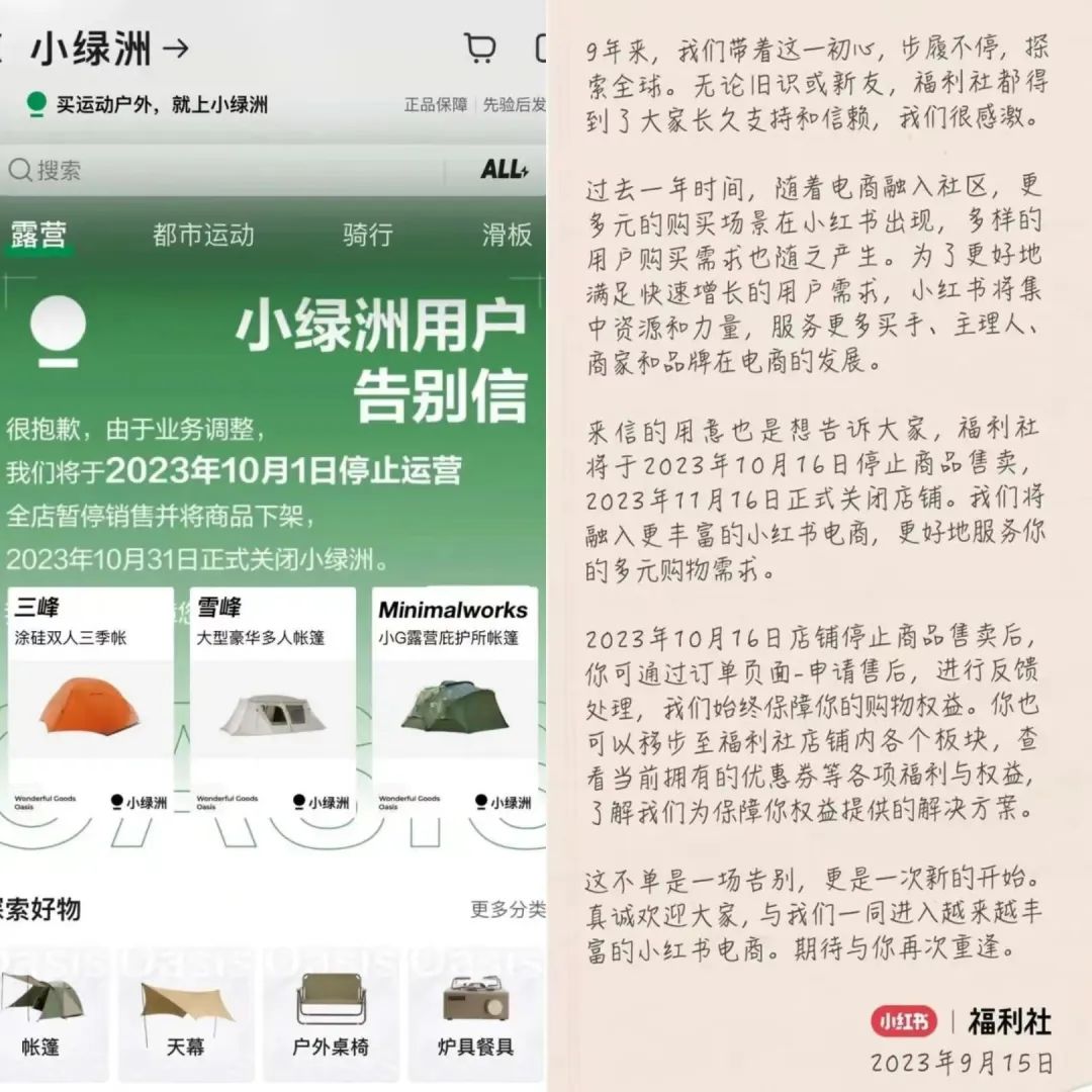 小红书电商折叠:一手轻奢,一手拼多多