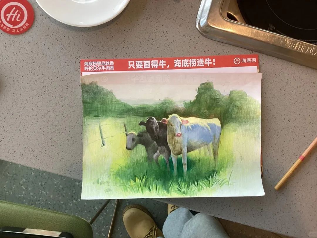 画牛得牛,海底捞真牛!