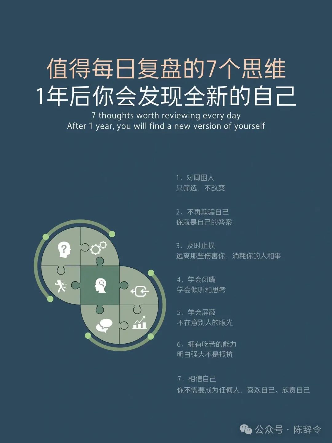 复盘才是拉开人与人差距的关键,我坚持每日复盘的7件事情。
