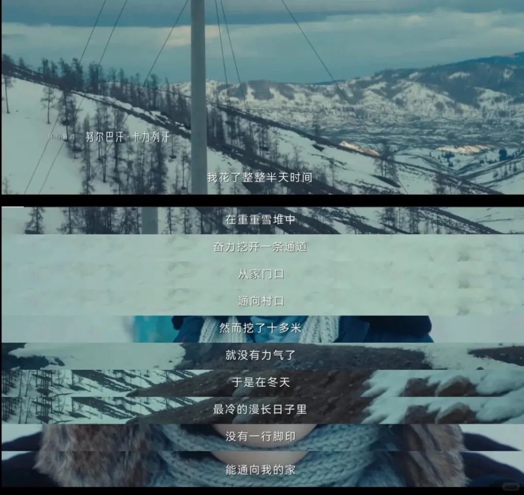 《我的阿勒泰》这些 “松弛感文案”,温暖又治愈
