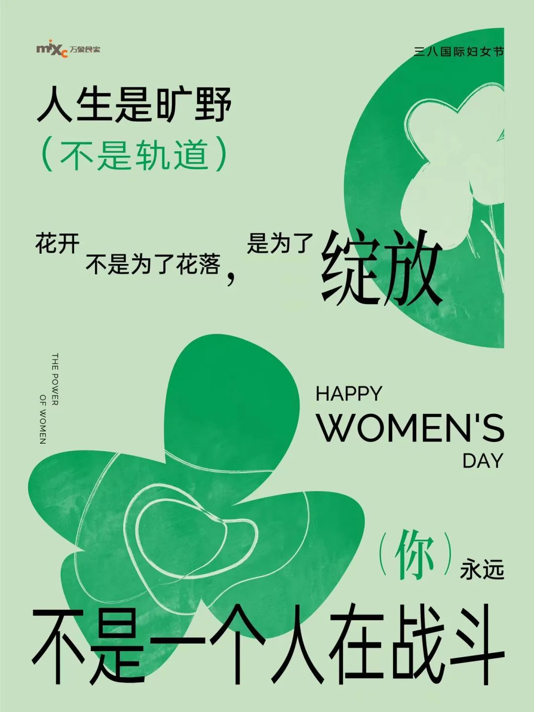 这6组女生节文案,在闪闪发光