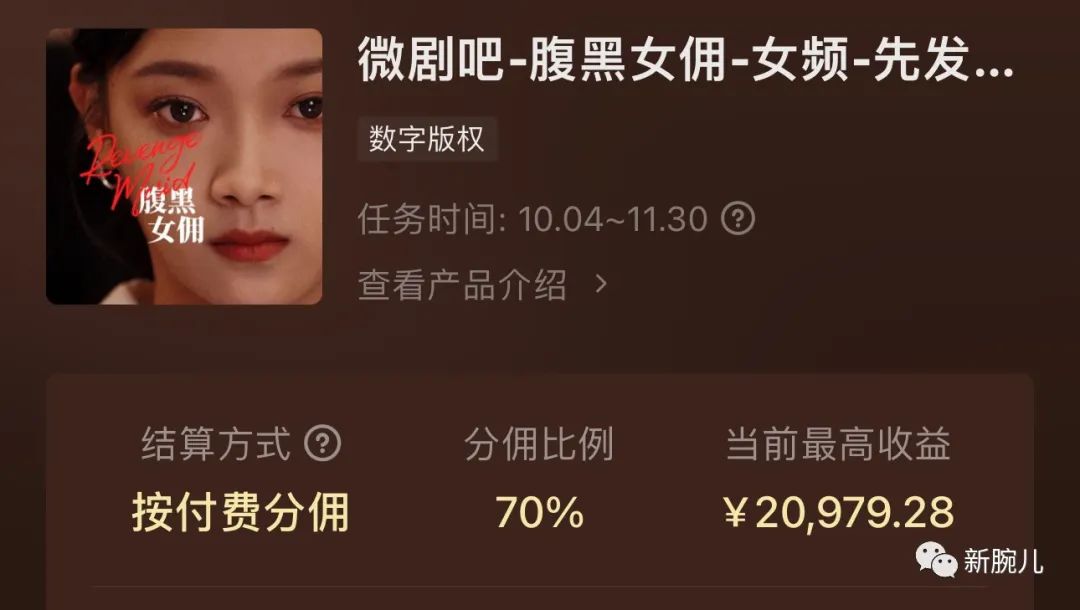 数据流解读《腹黑女佣》:首秀即爆款,跑量破2000万,号剧联动有新意