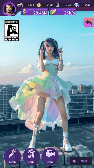 Ta***un的&ldquo;AI美女&rdquo;SLG，正在美国畅销榜高歌猛进