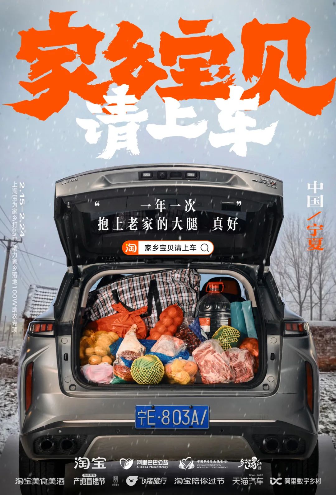 凭公益突围CNY营销,淘宝号召全网「我的家乡我来宝贝」