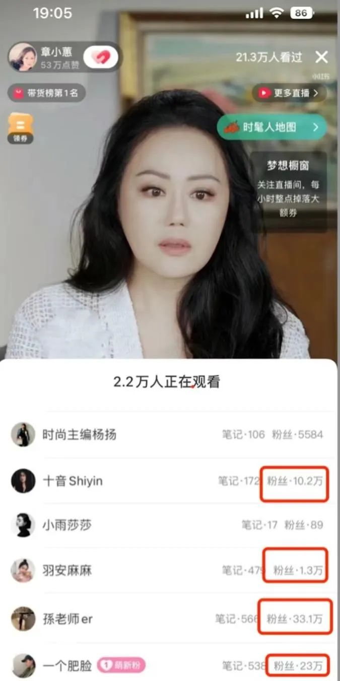 中国初代名媛开播,小红书有了“头号人物”
