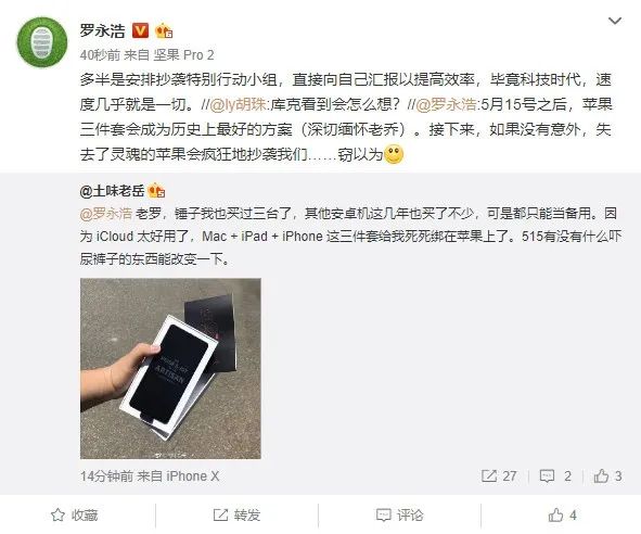 罗永浩,难逃一“锤”