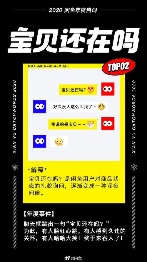闲鱼年度十大热词,“盲盒经济”、“孤寡青蛙”上榜 图片