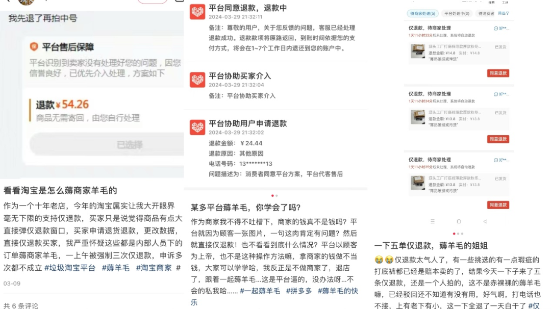 当&ldquo;仅退款&rdquo;成标配，谁在专业&ldquo;薅羊毛&rdquo;？