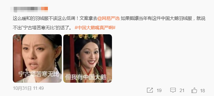 网易严选&ldquo;中国大鹅&rdquo;听劝海报，文案太有梗了