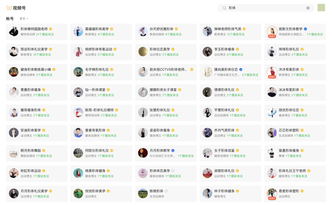 带货榜TOP10中占7位,形体美学才是视频号的顶流?丨专题研究