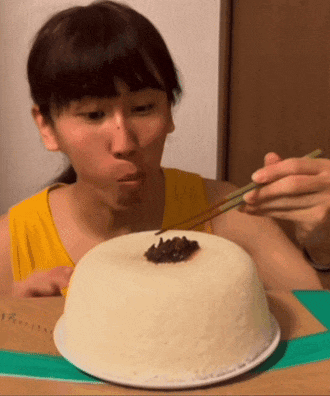 一顿狂炫3斤大米饭,日本博主“米饭仙人”开辟吃播新赛道