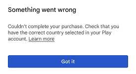 Google Play内购测试的一些注意事项