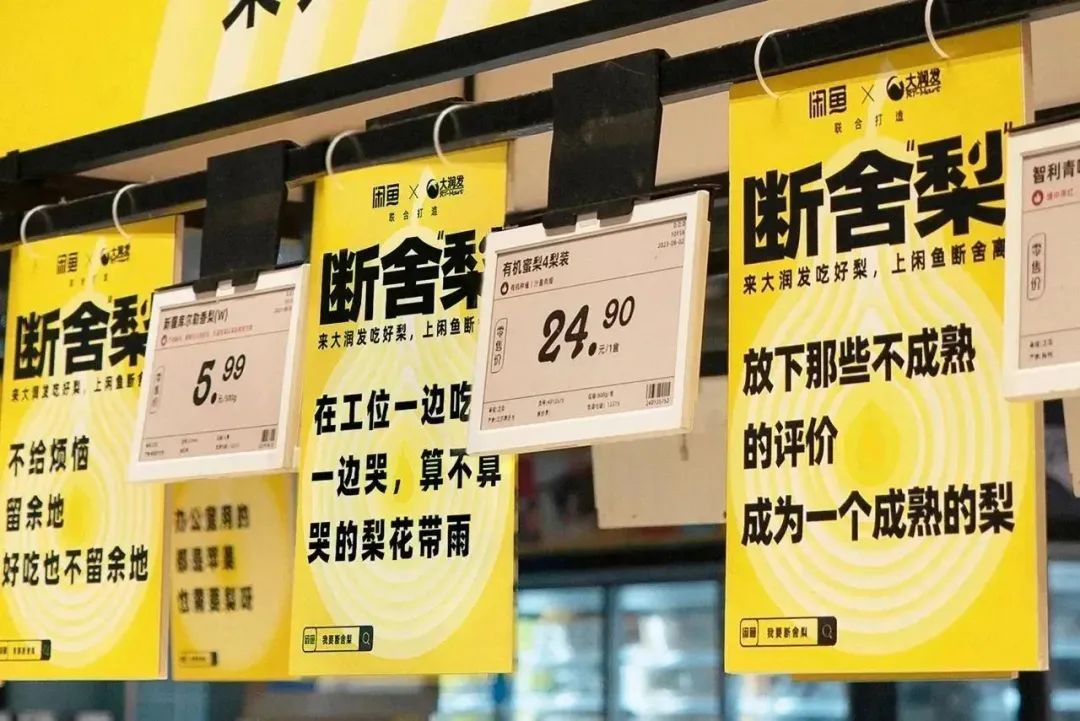 热衷断舍离的闲鱼，这次对&ldquo;梨&rdquo;下手了