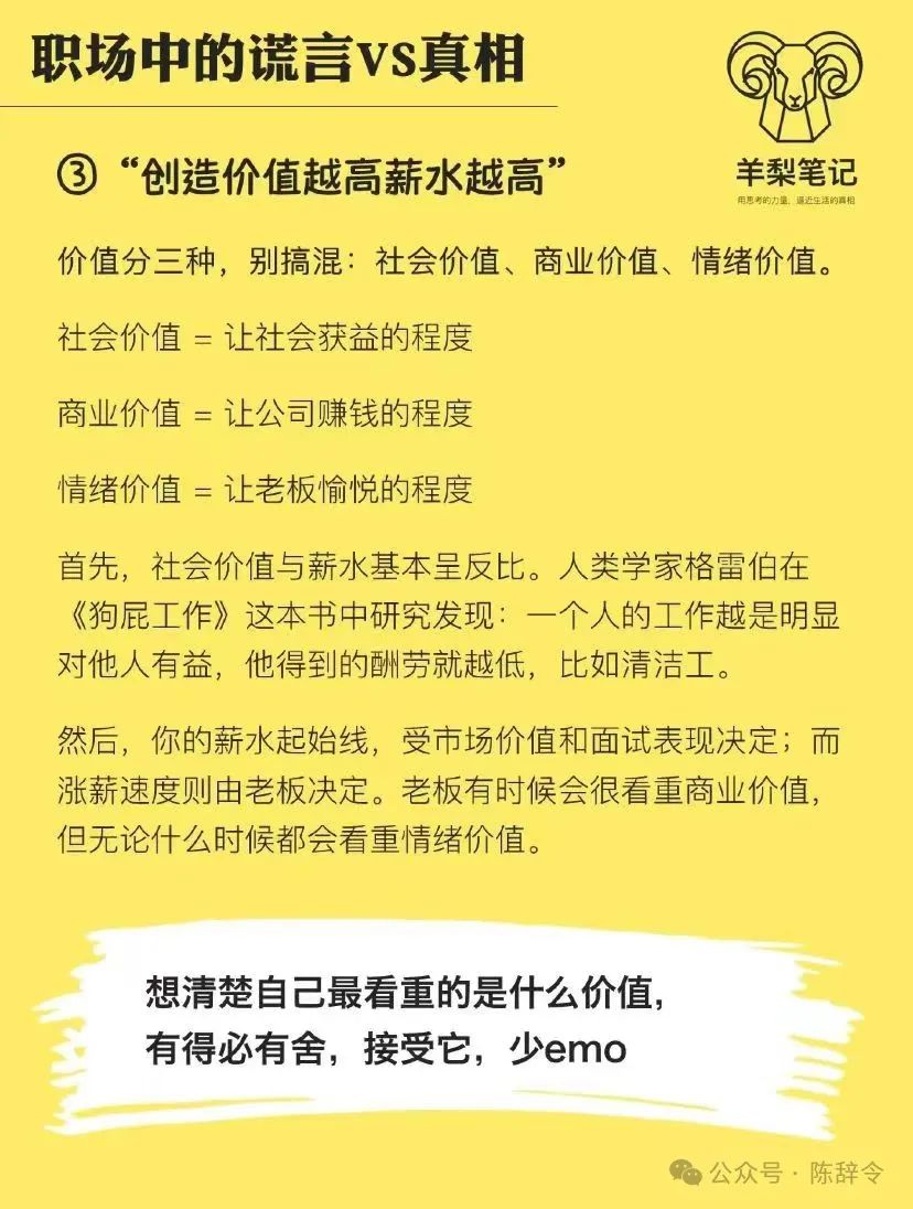 职场5大谎言与真相,请慎点。