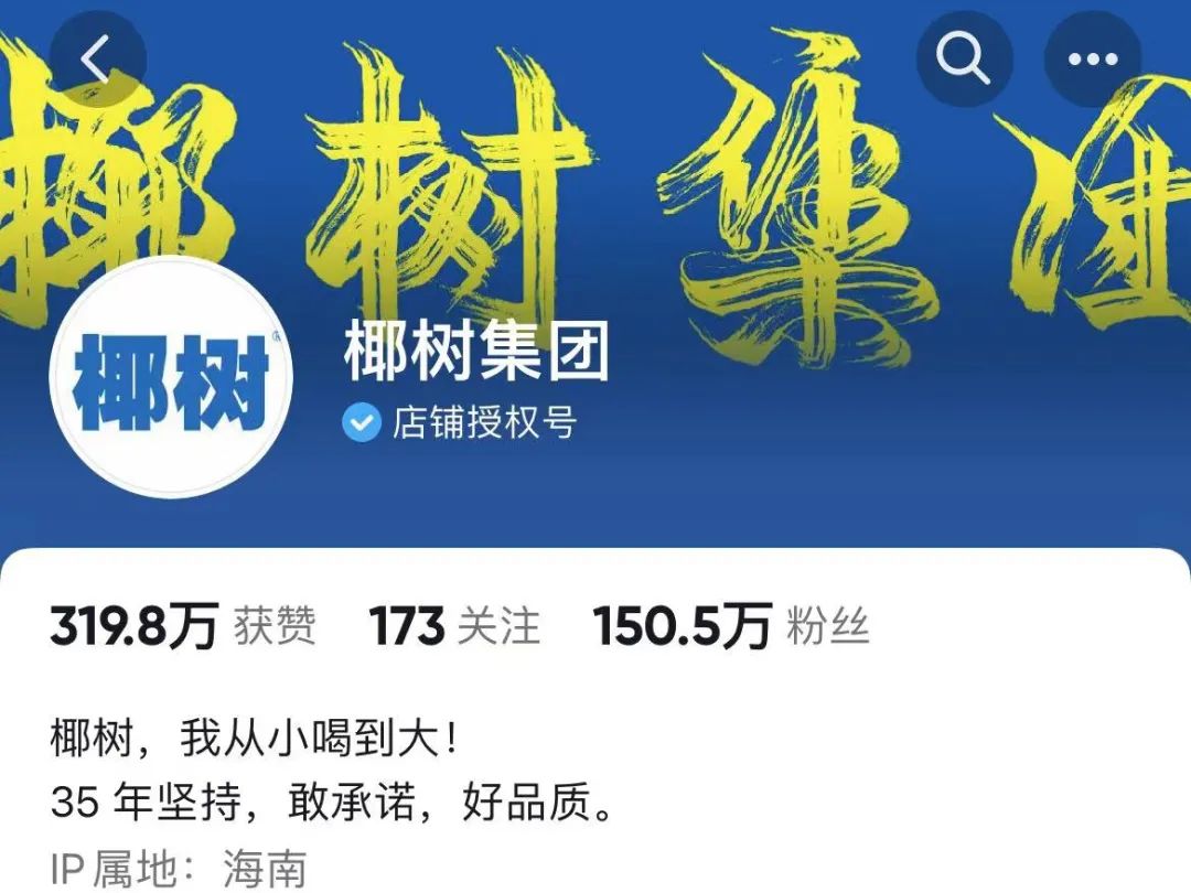 椰树:走最土的路,让别人说去吧!