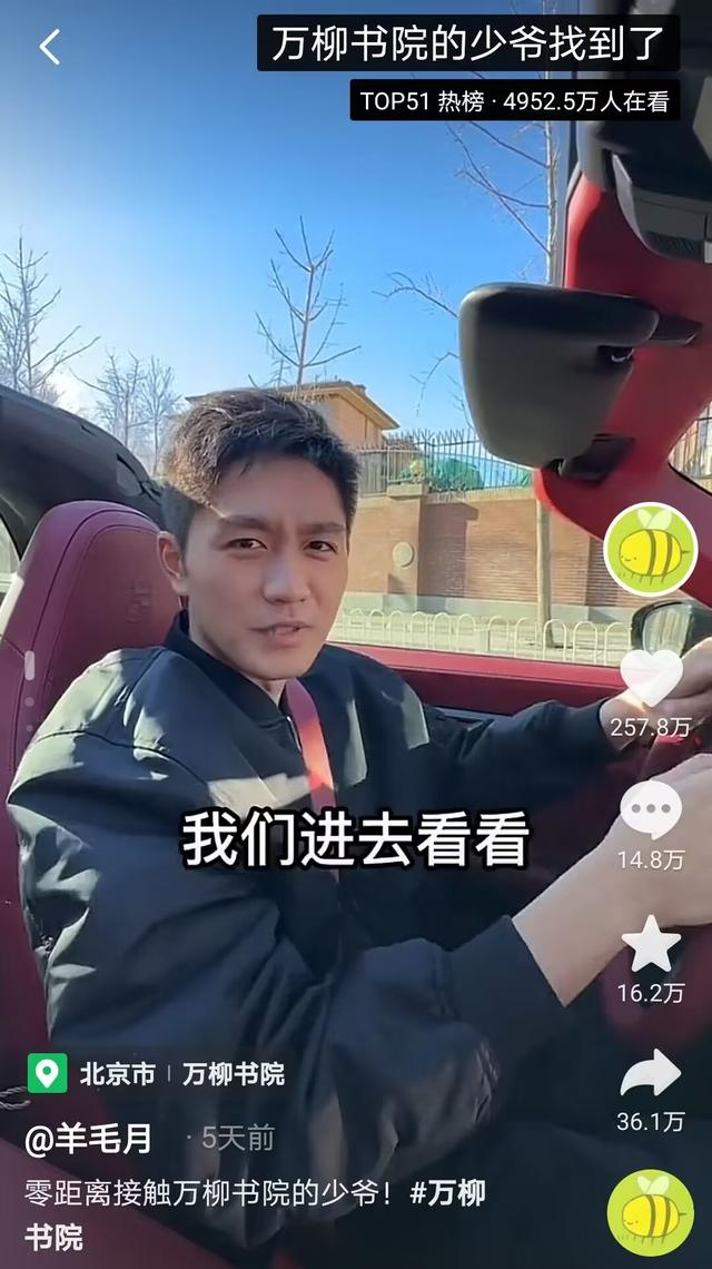 “万柳少爷”抖音一夜刷屏:“媚富”引发时代情绪和流量密码?
