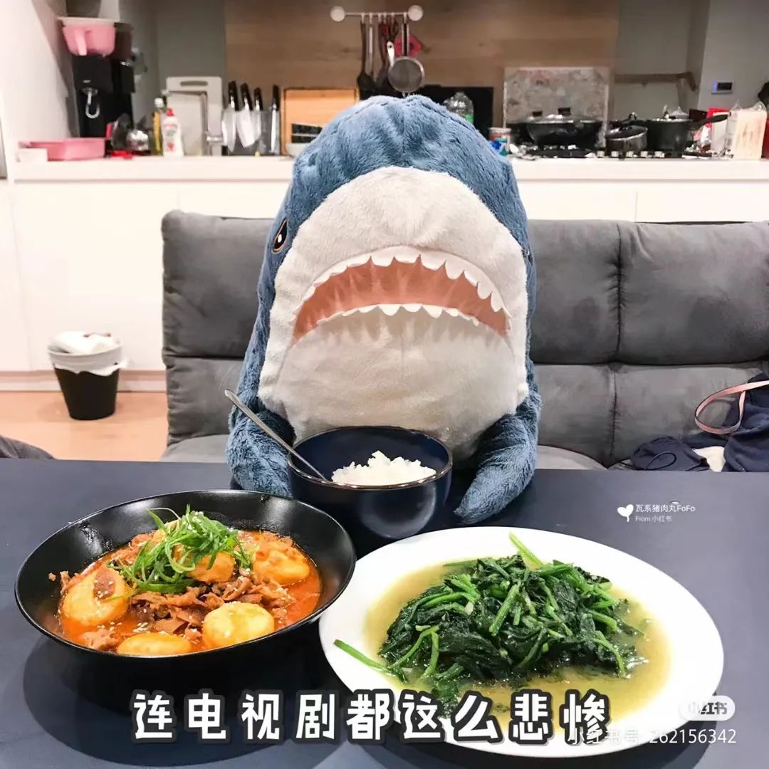 宜家玩偶鲨鲨火爆全网,又丧又萌“鲨”疯了