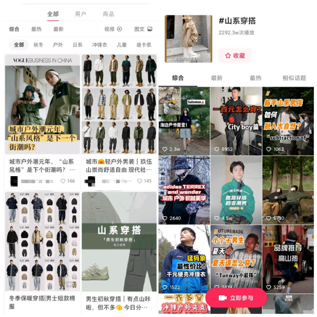 抛下羽绒服的年轻人，瞄上冲锋衣