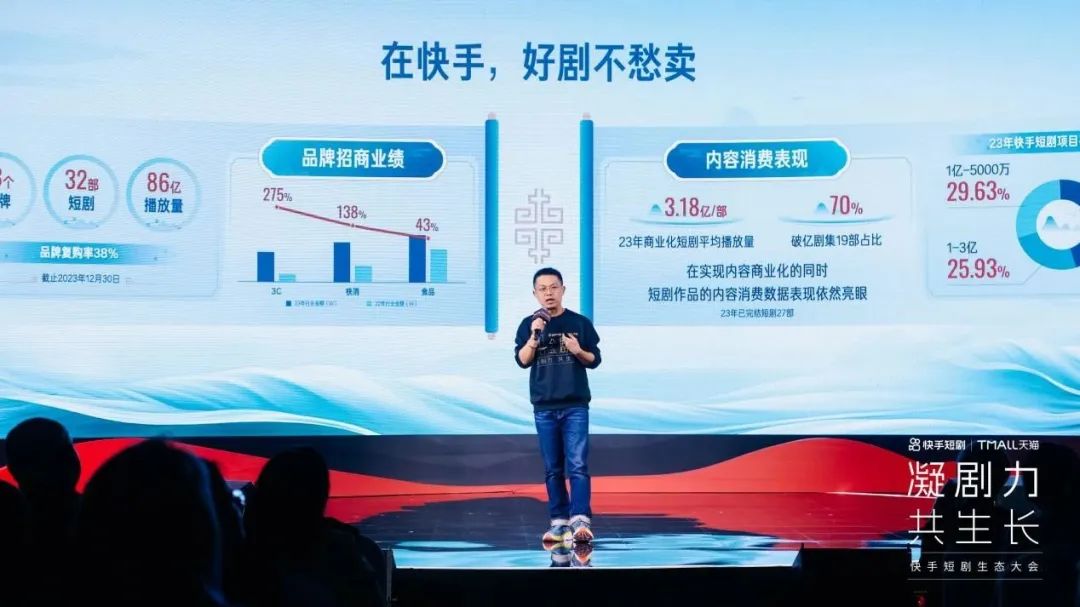 快手的苦,程一笑吃不动了