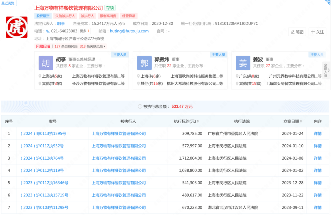 虎头局被申请破产清算，墨茉点心局同样危险