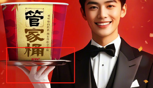 肯德基全家桶广告被嘲,比“屌丝饮料”还离谱!