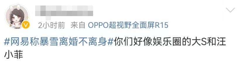 手撕&ldquo;绿茶前任&rdquo;！网易比汪小菲还疯批