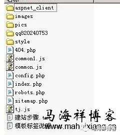 站群软件的程序文件