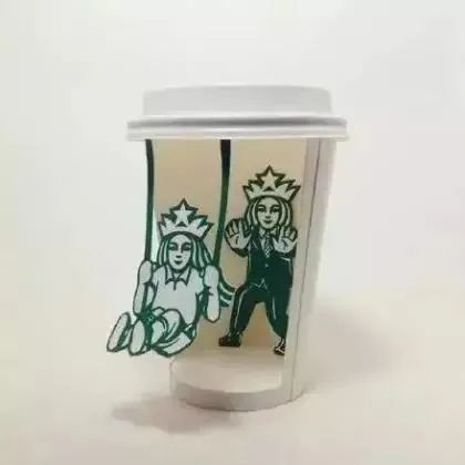 春日艺术杯,星巴克又在咖啡杯上搞事情了