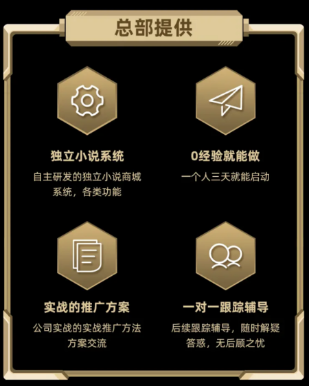 几万元加盟的小说代理平台,瓜分网文市场一大“利器”?