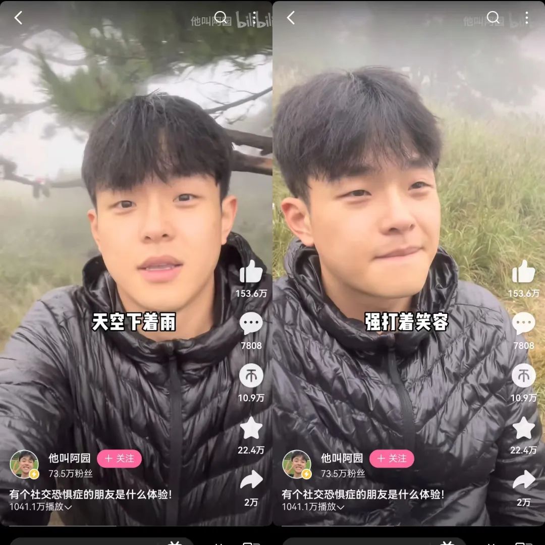 颜值区，鬼畜化