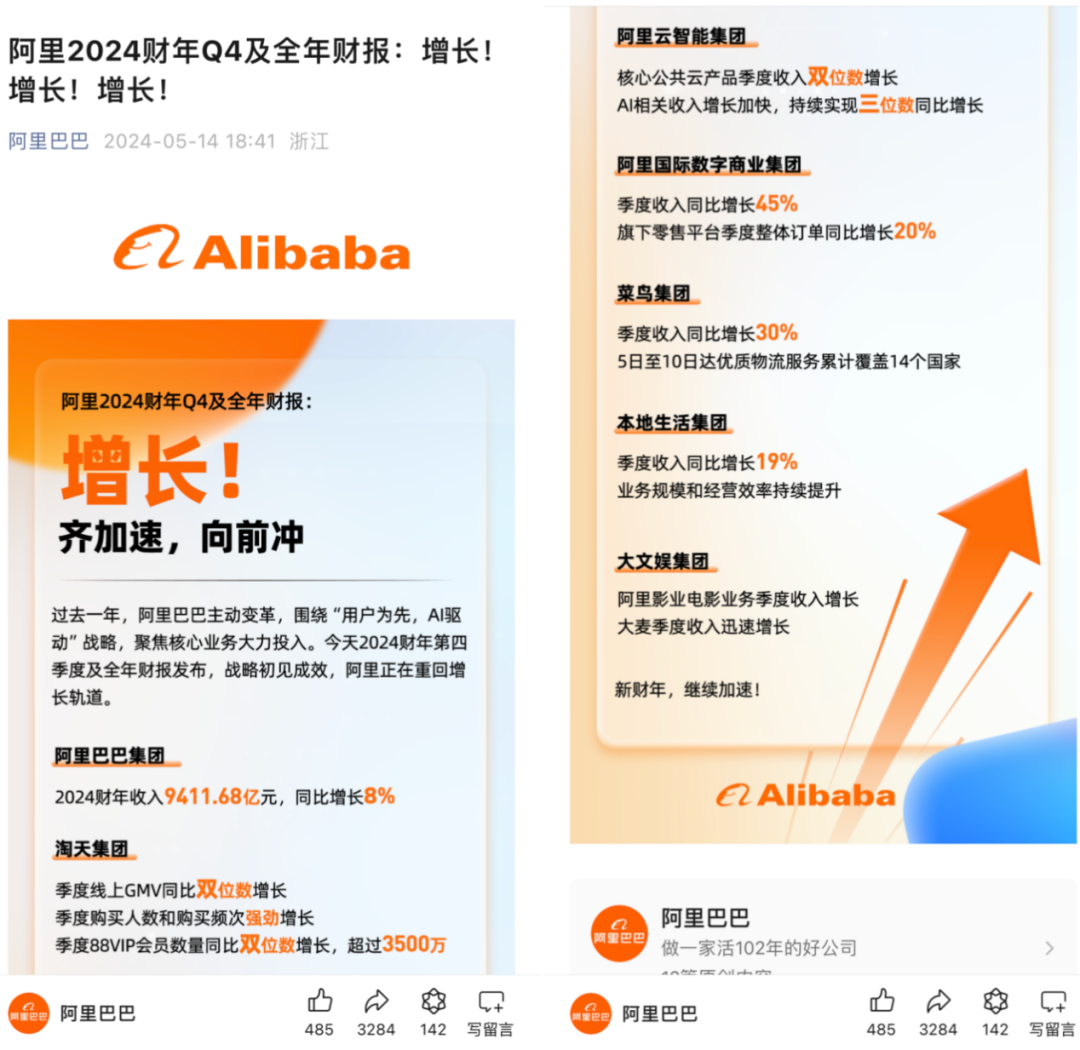 阿里最新财报三提&ldquo;增长&rdquo;，但淘宝天猫真的回暖了吗？