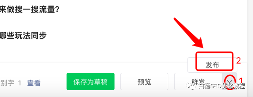 白杨SEO:公众号发布的文章也能进搜一搜了?做微信搜索流量看过来!