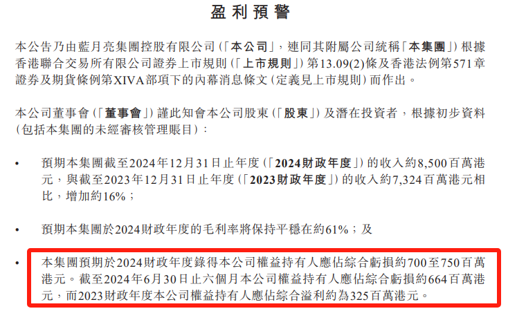 财报解读丨亏损超7亿港元,蓝月亮真在直播间挥泪大甩卖啊
