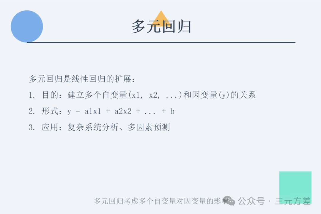 数据分析思维清单29/50:回归分析