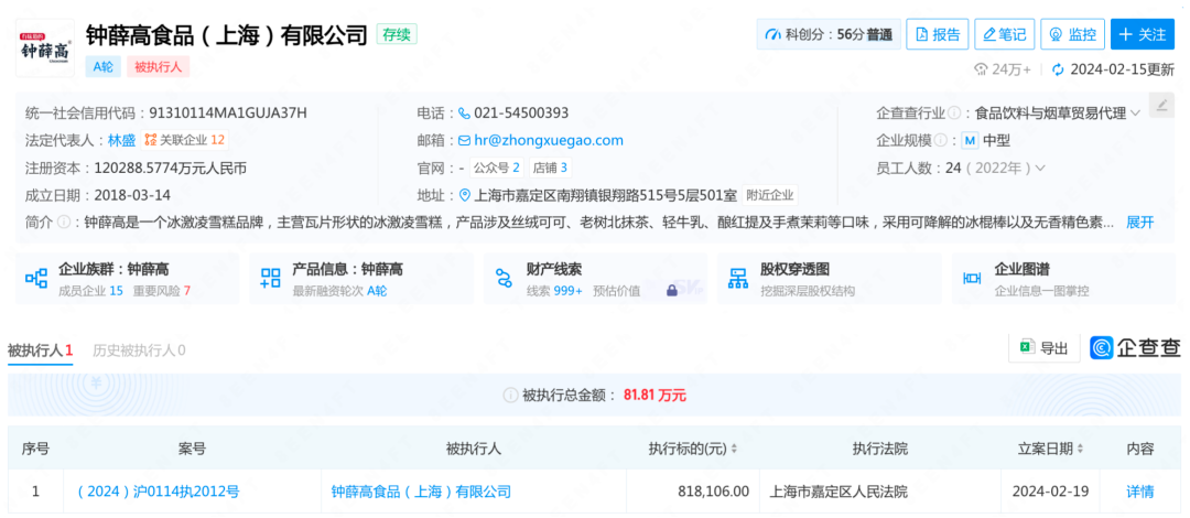 钟薛高全线崩盘,清理库存大甩卖?