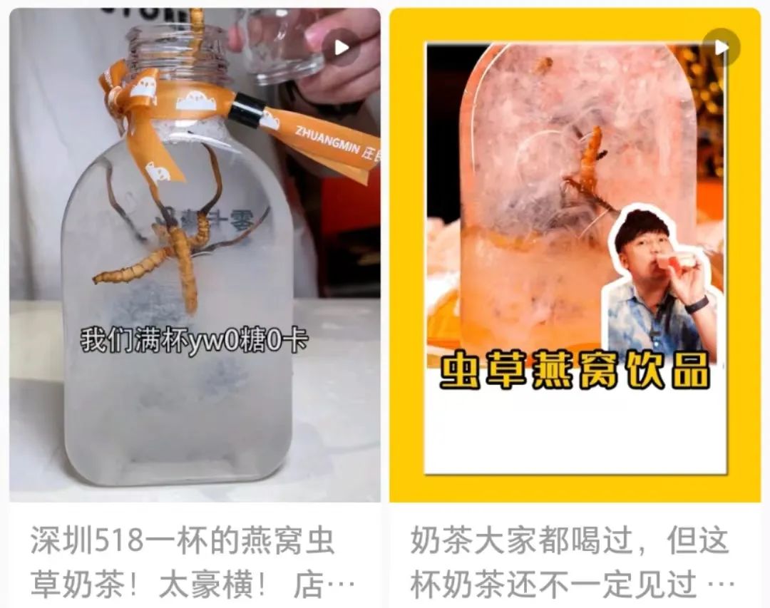 518一杯的“虫草奶茶”,圈住养生的年轻人