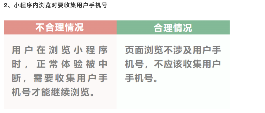 曾经小程序不让搜集用户手机号的规范,现在起了涟漪