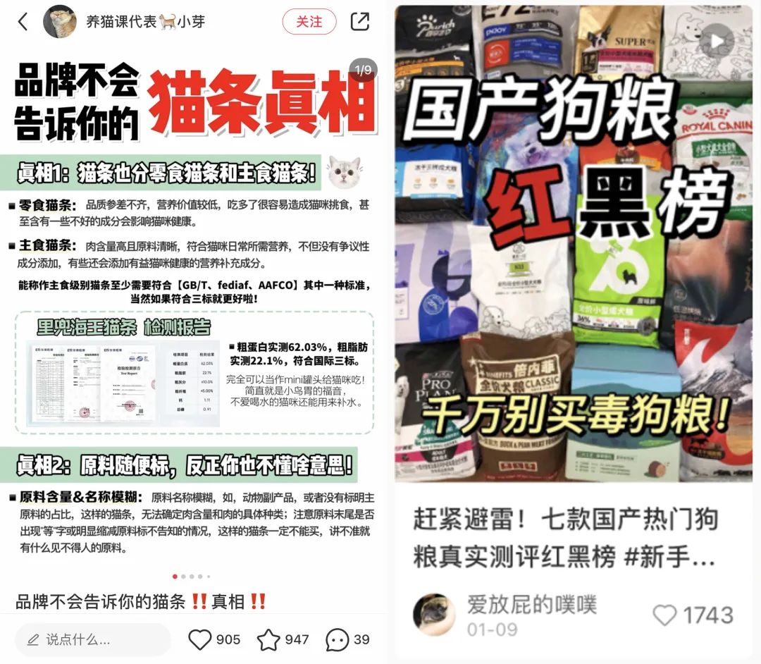 宠物赛道近期小红书种草趋势！怎么做才有转化有传播？