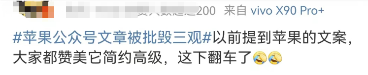 苹果文案被骂!网友:杜蕾斯派来的